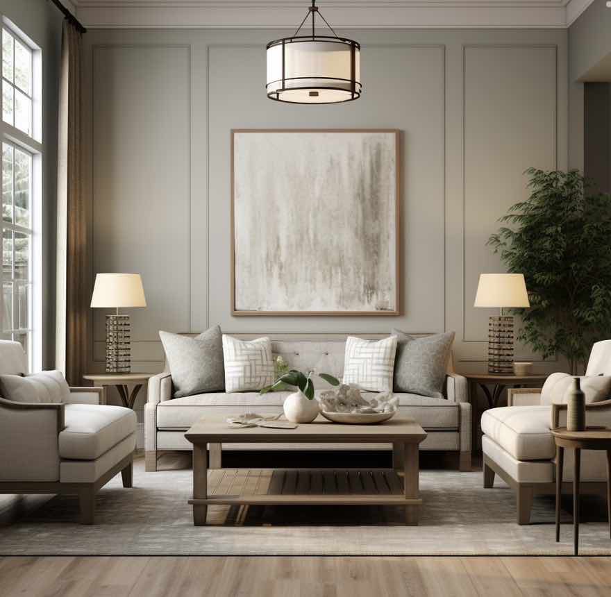 Style déco transitionnel